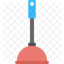 Drain Plunger Cleaning Icon