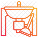 Drain Vent Cleaning Plunger Sink Icon