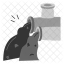 Drainage Pipe Contamination Icon