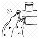 Drainage Pipe Contamination Icon