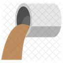 Sewage Pipe Water Pollution Drainage Pipe Icon