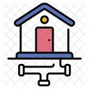 Pipeline Drain Industry Icon