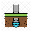 Drainage Pipeline  Icon