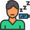 Drained Exhausted Fatigue Symbol