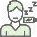 Drained Exhausted Fatigue Symbol