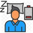 Drained Exhausted Fatigue Symbol