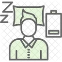 Drained Exhausted Fatigue Symbol