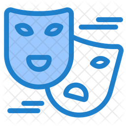 Drama Icon - Download in Dualtone Style