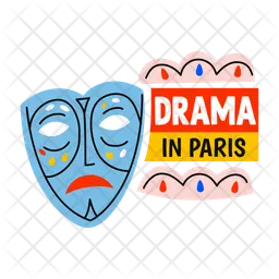 Drama in Paris  Symbol