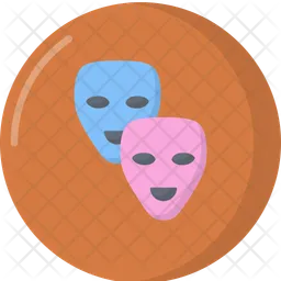 Drama masken  Symbol