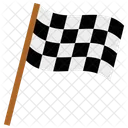 Drapeau Course Racing Icône