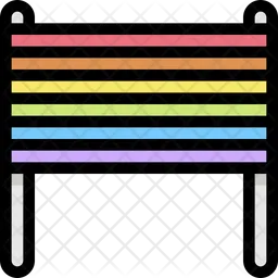 Drapeau lgbt  Icône