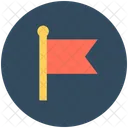 Drapeau Destination Enseigne Icon