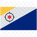 Drapeau De Bonaire Bonaire Drapeau De Bonaire Icône