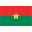 Drapeau Du Burkina Faso Burkina Faso Drapeau National Du Burkina Faso Icône
