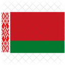 Drapeau De La Bielorussie Bielorussie Drapeau Icône