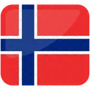 Drapeau du svalbard et de janvier mayen  Icône
