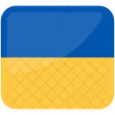 Drapeau de l'ukraine  Icône