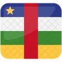 Drapeau De La Republique Centrafricaine Republique Centrafricaine Drapeau National Icône