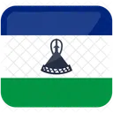 Drapeau Du Lesotho Lesotho Drapeau Du Pays Icône