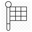 Drapeau à damier  Icône