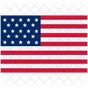 Drapeau américain  Icône