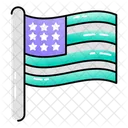 Drapeau américain  Icône