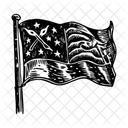 Drapeau De Bataille Fanion Embleme Icon