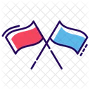 Drapeau de course  Icône