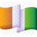 Drapeau De La Cote D Ivoire Drapeau Pays Icône