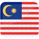 Drapeau De La Malaisie Drapeau Malaisien National Icône