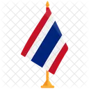 Drapeau De La Thailande Thailande Drapeau National De La Thailande Icône