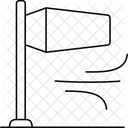 Drapeau du vent  Icône