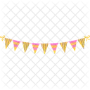 Fete Celebration Decoration Icon