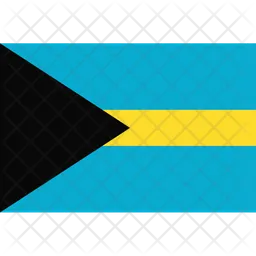 Drapeau des Bahamas  Icône