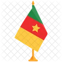 Drapeau Du Cameroun Drapeau National Du Cameroun Cameroun Icône