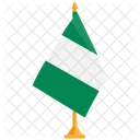 Drapeau Du Nigeria Nigeria Drapeau Du Nigeria Icône