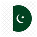 Drapeau pakistanais  Icône