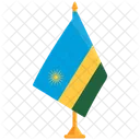 Drapeau Du Rwanda Rwanda Drapeau Du Rwanda Icône