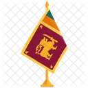 Drapeau Du Sri Lanka Drapeau Sinha Ou Drapeau Du Lion Drapeau National Du Sri Lanka Icône