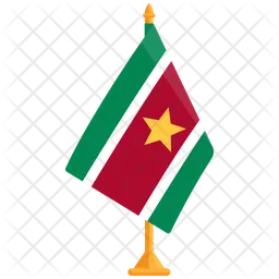 Drapeau du suriname  Icône