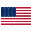 Drapeau Usa Amerique Icône