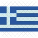 Drapeau de la grèce  Icône