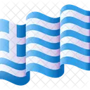 Drapeau De La Grece Drapeau Pays Icône