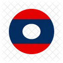 Drapeau du Laos  Icône