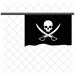 Drapeau pirate  Icône