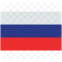 Drapeau Russe Russie Drapeaux Icône