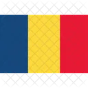 Drapeau du Tchad  Icône