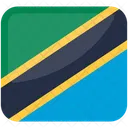 Drapeau De La Tanzanie Tanzanie Drapeau De La Tanzanie Icône