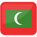 Drapeau Des Maldives Maldives Drapeau National Des Maldives Icône